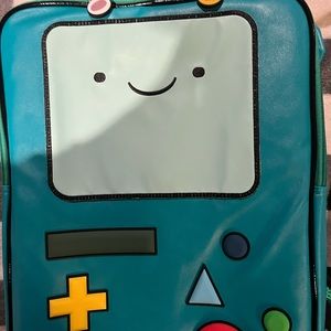 NWT: Adventure Time with Finn and Jake backpack CN BMO schoolbag Beemo Be more